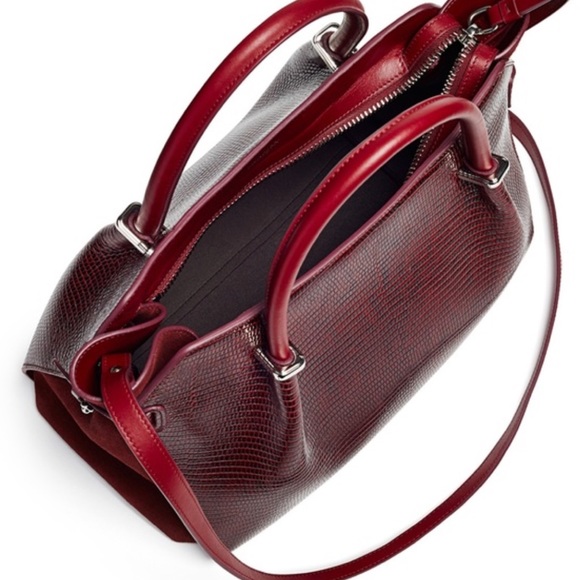 Nina Ricci Red Marche Satchel - Picture 2 of 6